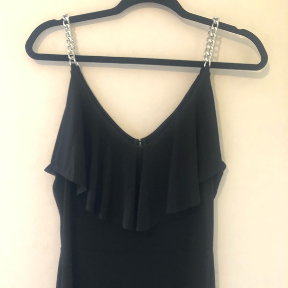 NWT Michael Kors long black dress size small. - Picture 3 of 8